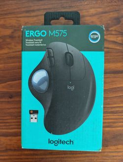 Logitech Ergo M575 for Business Wireless Trackball Mouse - Graphite