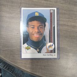 Ken Griffey Jr Rookie Card (Jumbo) 