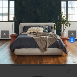 Queen Upholstered Bed Frame