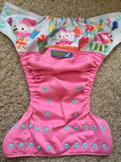Birthday owes cloth diaper