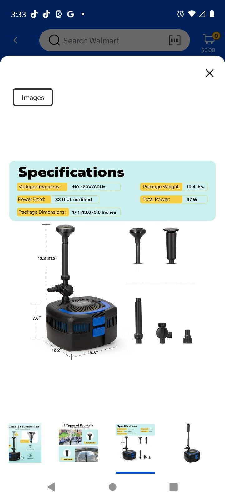 Fountain Pump