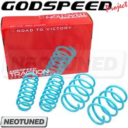 Godspeed LS-TS-TA-0019-B Traction-S™ Performance Lowering Springs Coil Kit Suspension For Toyota Corolla Sedan (E210) 2020-25