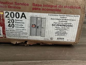 200amp Electrical  Service panel