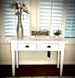 Side Table/ Sofa Table / Entry Table Or Vanity From home Goods Solid Wood