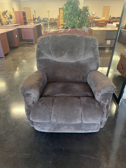 Plush Brown Recliner Chair