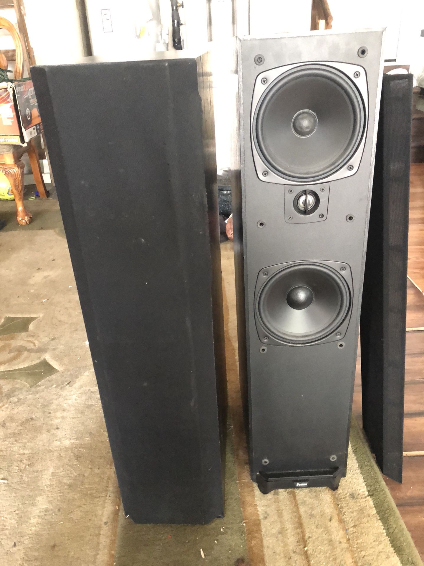Vintage Boston Acoustics VR30 Main Stereo Tower Speakers
