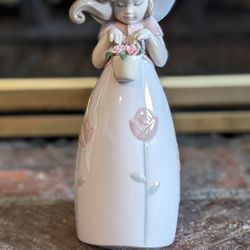 Lladro 8042 Little Rose Mint Condition! 