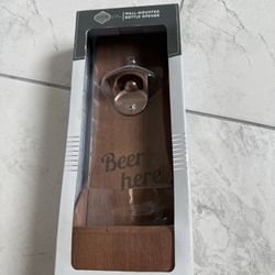 Wall-mounted Bottle Opener $10