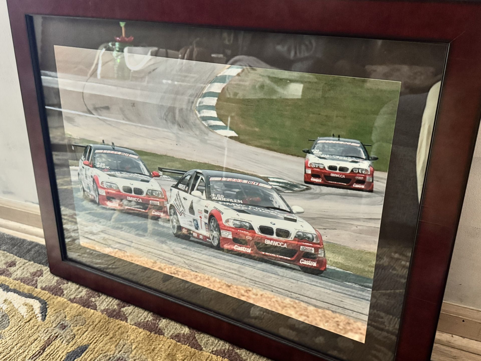 Racing Framed Print 