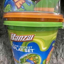 Banzai Slime Bucket (Makes 2 Gallons Of Slime) NEW