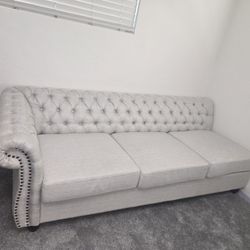Low Profile Ivory Sofa