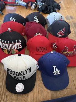 11 Assorted Sports / Team Caps