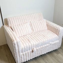 Pink Sofa Bed 