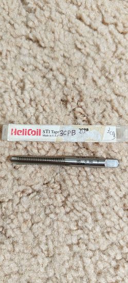 HeliCoil STI (Screw Thread Insert) Plug Tap, specifically model 3CPB.