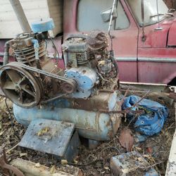 Air Compressor With Trailer "READ"