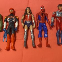 SIX SUPER HEROES 