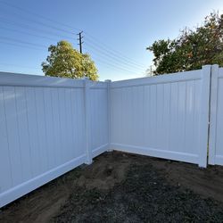 Vinyl Fence 