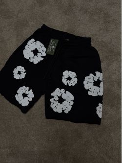 Denim tear shorts