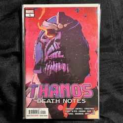 Marvel Thanos: Death Notes 2022 #1 NM/VF Starks Straczynski
