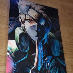 Naruto 3D Holographic Lenticular Anime Poster