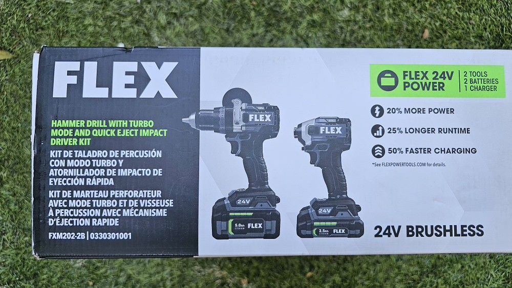 Flex 24v Power Drills Set 