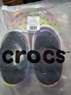 Tie Dye Crocs