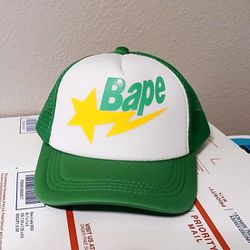 Bape Trucker Hat. Never Worn 