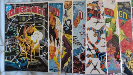 The Omega Men And LEGION comics