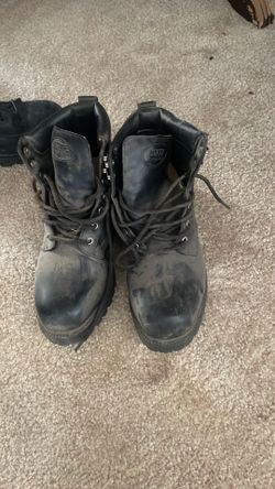 Black boots