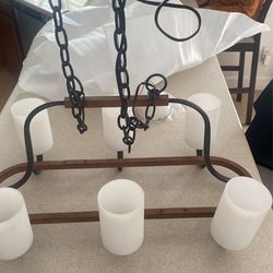 6 Lights 💡 Ceiling Chandelier Lamp