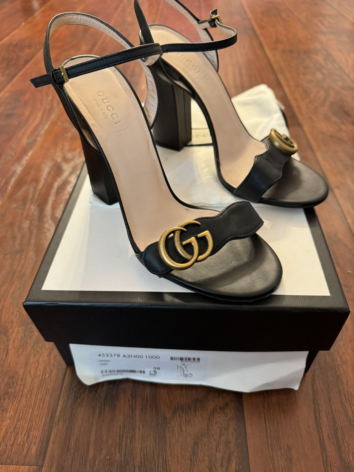Gucci Leather Sandals