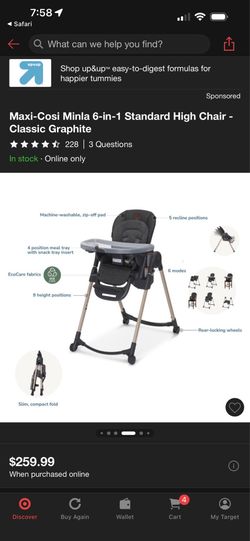 Maxi cosi high chair