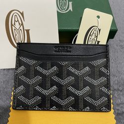 Goyard Card Holder - Black