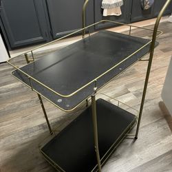 Black With Gold Trim