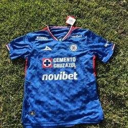 Cruz azul Player Version Jersey Authentic 2XL,XL & L