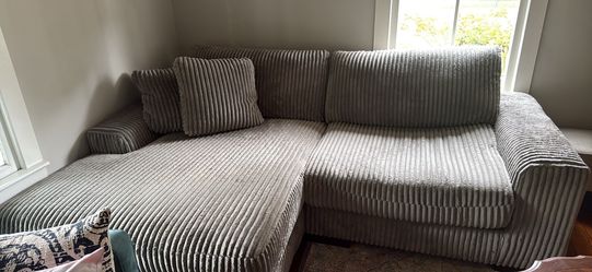 Sofa and 76’ Tv