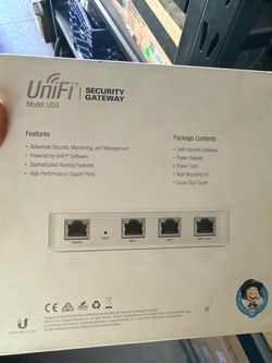 Ubiquiti UniFi Security Gateway USG