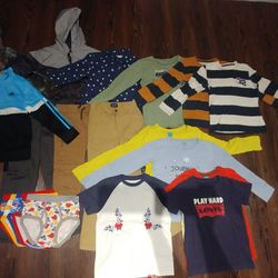 Boys Clothing Sizes: 6-7 , 17 Pieces