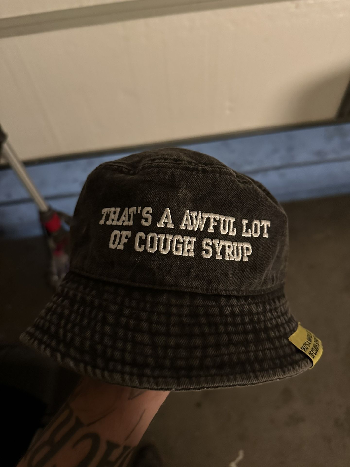 Desto Dubb cough syrup bucket hat