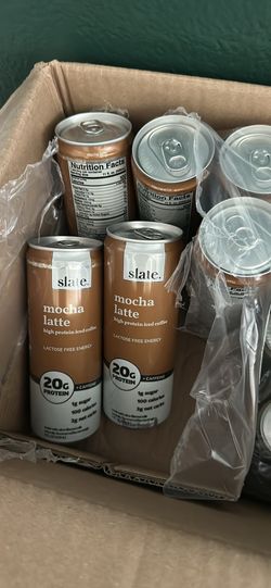 49 cans of Slate Protein Mocha ($1.50 a can)