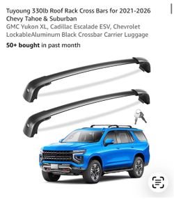New Tuyoung 330 pound car top roof rack cross bar