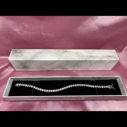 Silver Tennis Bracelet