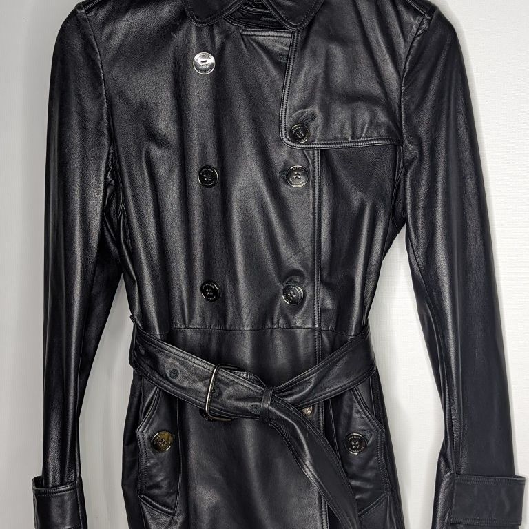 Burberry London Leather  Jacket 
