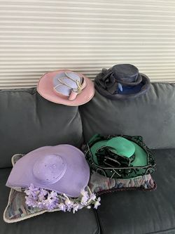Designer Derby/ Tea Party Hats $40 for All 4