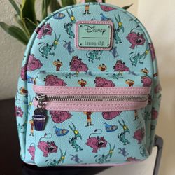 Disney Loungefly Hercules Pain And Panic Mini Backpack
