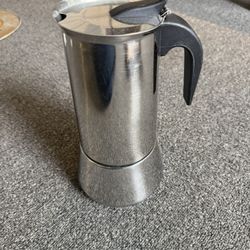 Vintage GB Guido Bergna ‘Musa Express’ stovetop coffee maker, 6 cups