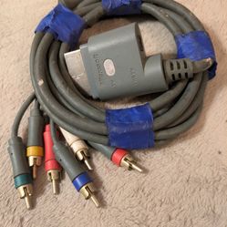 MICROSOFT XBOX 360 OEM TV COMPONENT HD CABLE CORD