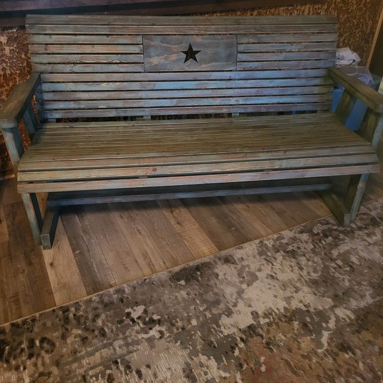 BEAUTIFUL  BENCH AND ROCKING CHAIR