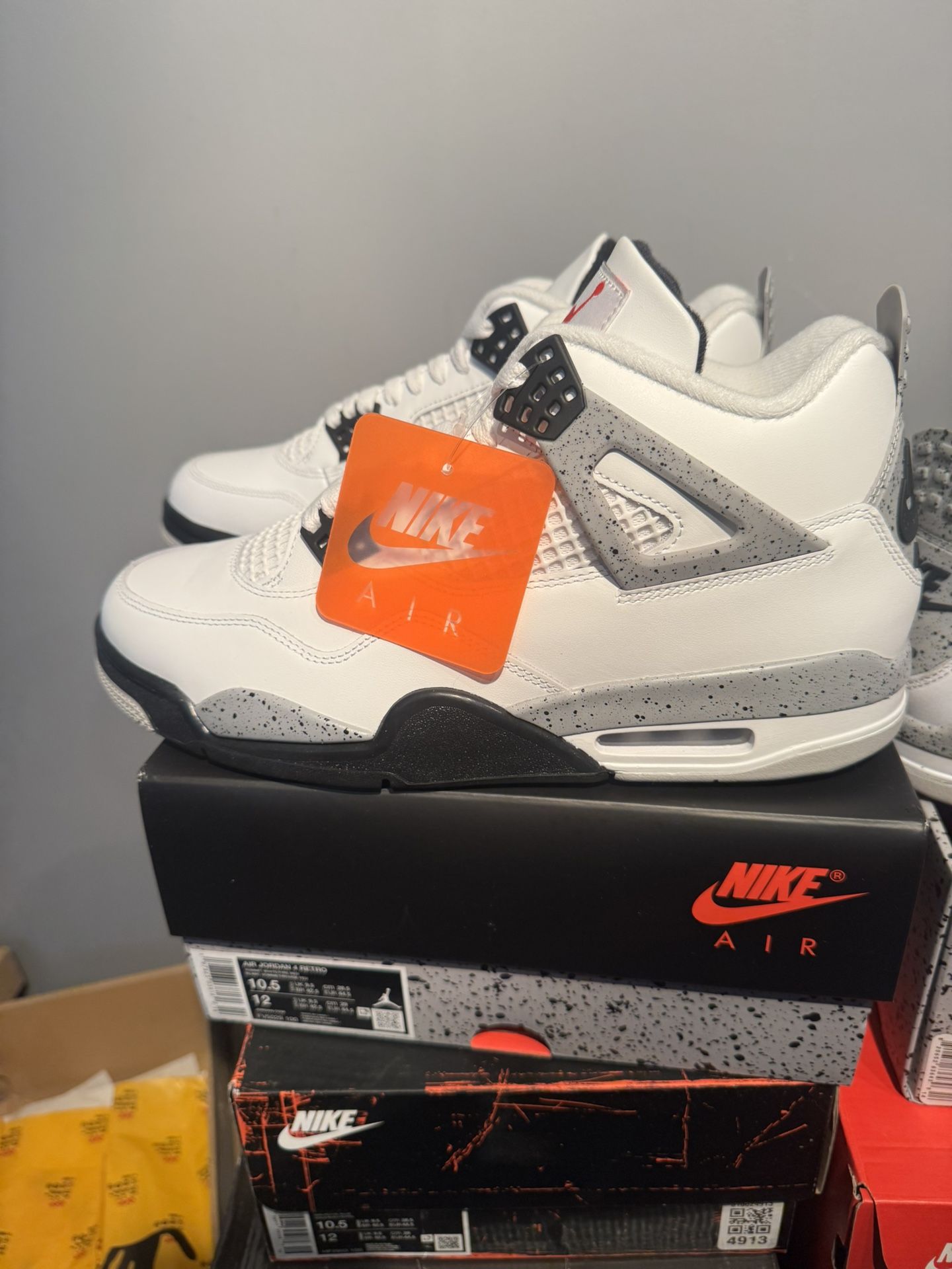 Jordan Retro 4 White Cement Sz 10.5