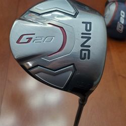 Ping G20 golf club driver 10.5°, RH